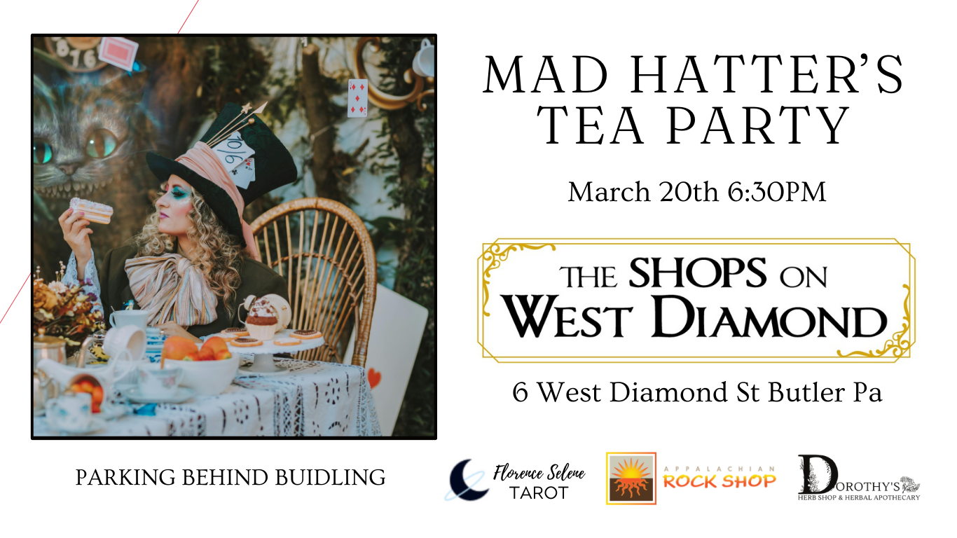 Mad Hatter Tea Party to Welcome Spring March 20th at 6:30PM